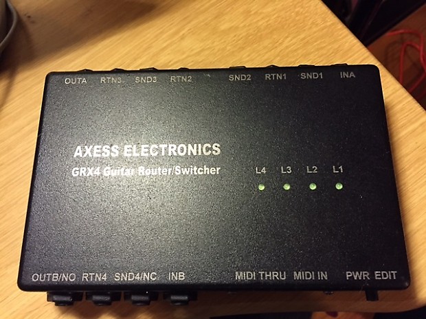 Axess Electronics GRX4  Midi Effects Switcher image 1