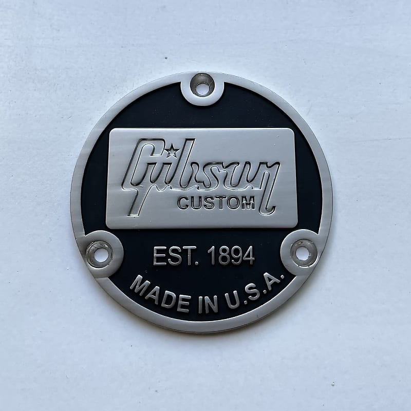 Gibson Custom Shop Les Paul Toggle Switch Cover Back Plate 54 | Reverb