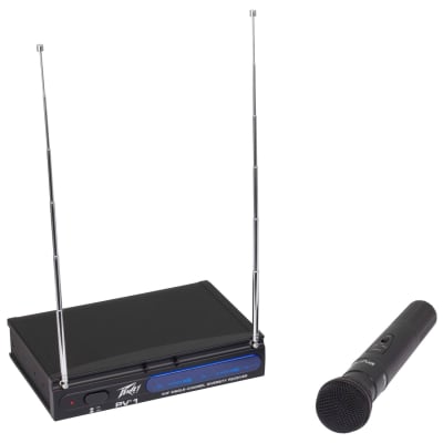 Peavey PV-1 V1 HH VHF Handheld Wireless System 214.500 MHZ image 2