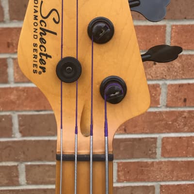 Schecter Left-Handed Model T Session Active Bass 2018 Natural Satin image 7