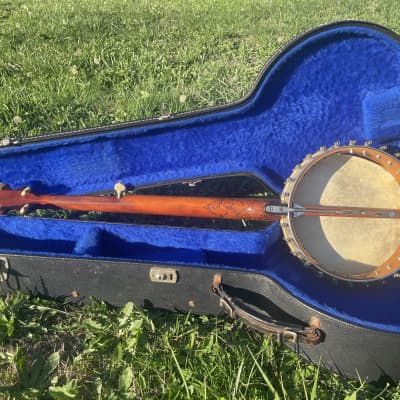 1896 SS Stewart special Throughbred 5 string banjo - All original parts- image 3