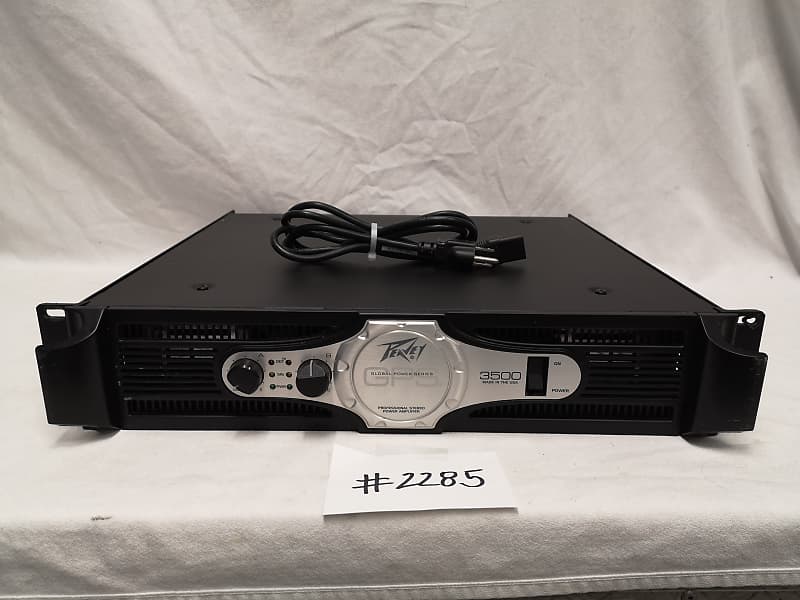 Peavey GPS 3500 2 Channel 1,200W RMS per channel 4 ohms Reverb