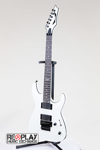 Dean Custom 550 Floyd Metallic White