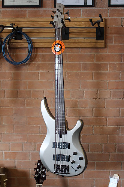 Yamaha TRBX504 4-String Premium Electric Bass Transparent White w/ Rosewood Fretboard image 1