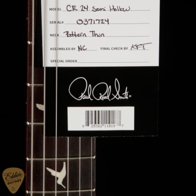 PRS CE 24 Semi-Hollow - Black Amber 2023 image 19