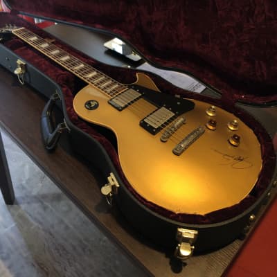 Gibson Custom Shop Joe Bonamassa Aged & Signed Les Paul Goldtop for sale