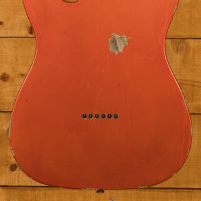 Fender Custom Shop Limited '51 Tele Relic Aged Candy Tangerine image 4