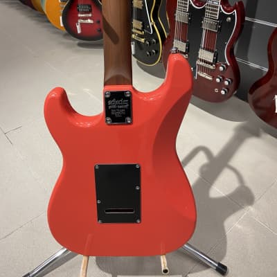 Schecter R66 Custom Traditional Santa Fe 2022 - Sunset Red image 5