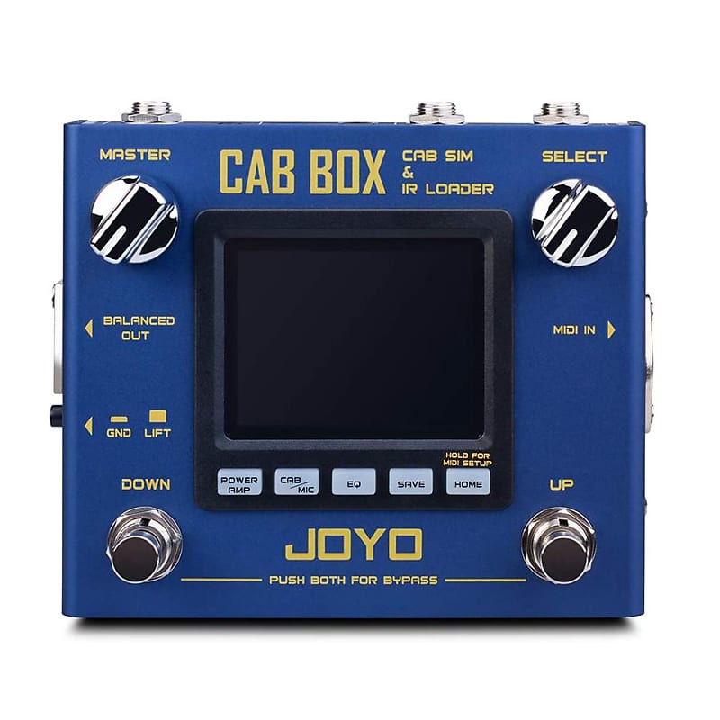 Joyo R-08 Cab Box  CABINET SIMULATOR+IR LOADER  Pedal image 1