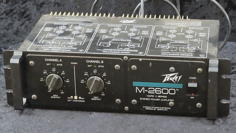 Peavey M 2600 Power Amplifier Nashville Tennessee Reverb