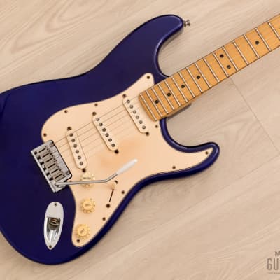 1994 Fender 40th Anniversary American Standard Stratocaster Midnight Blue image 1