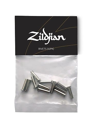 ZILDJIAN RIVETTI IN IN ACCIAIO PER PIATTI 12 pz. image 1