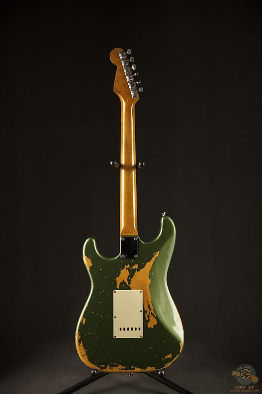 ギター CustomElectrolic Relic OliveGreen Strato CustomElectrolic Relic OliveGreen Strato ギター