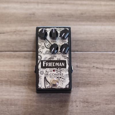 Friedman Sir-Compre LTD Optical Compressor with Overdrive Artisan Edition 2010s - White Graphic image 5