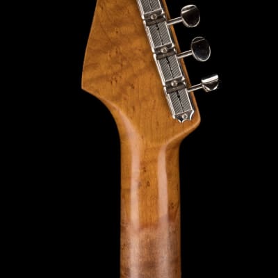 Fender Custom Shop Roasted 1960 Stratocaster Relic Birdseye Maple Aged Surf Green image 17
