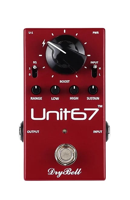 ★Dry Bell Unit67 ★ 美品 DryBell Unit67: Compressor + Rangemaster Boost