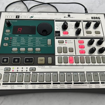 Korg Electribe-S ES-1 Rhythm Production Sampler 2000s - Silver