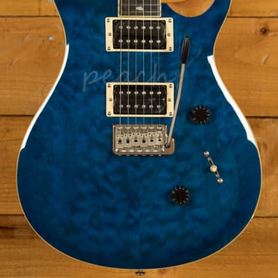 PRS SE Custom 24 - Quilt Blue Matteo | Reverb