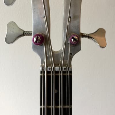 1980 Kramer XL-8 Bass Guitar Aluminum Neck Custom Dragon Design Vintage 8 String Made in USA image 20
