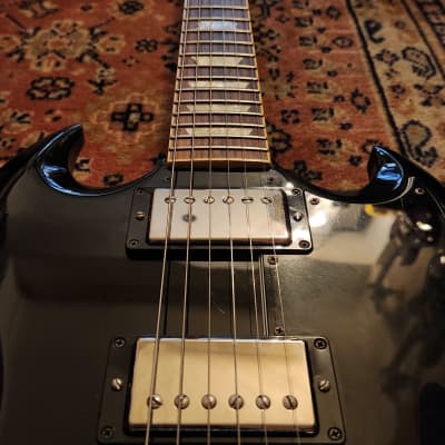 2014 Gibson SG Standard 120th Anniversary Ebony w/ OHSC | MOD : Bigsby B3, Towner DTB, Grover Locking Tuners image 7