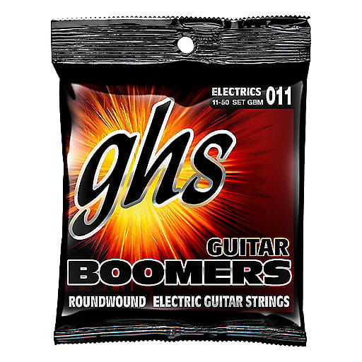 GHS GBM Boomers 6-String Medium Electric Guitar Strings image 1