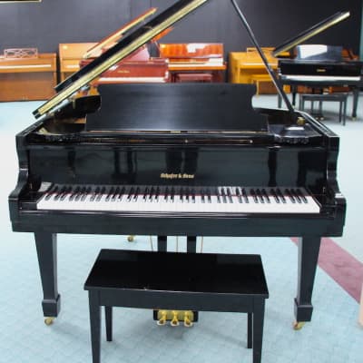 Schafer & Sons 5'1" SS-51 Grand Piano | Polished Ebony | SN: 8704535 image 2