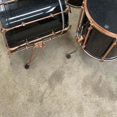 12” x 10” Sonor Hilite Exclusive tom 90s - Black image 2