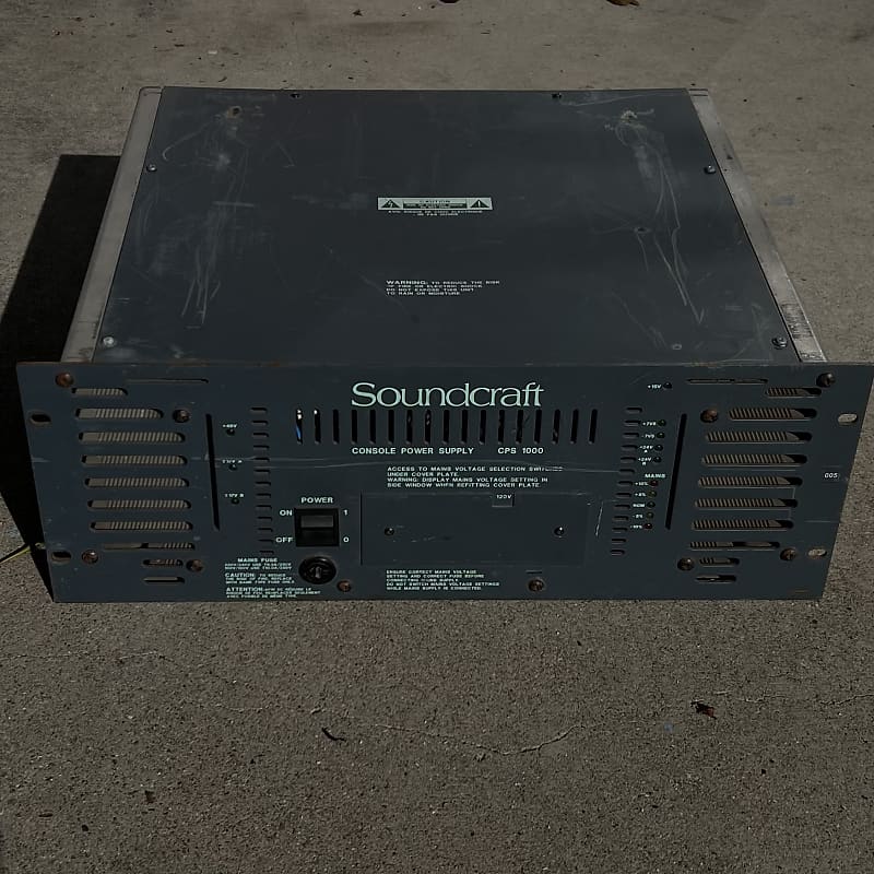 Soundcraft CPS 1000 Console Power Supply #1 | Reverb
