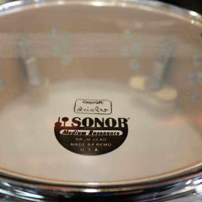 Sonor 13x 5.75" Benny Greb Signature Beech Snare Drum with Teardrop Lugs and Bubinga Inlay image 8