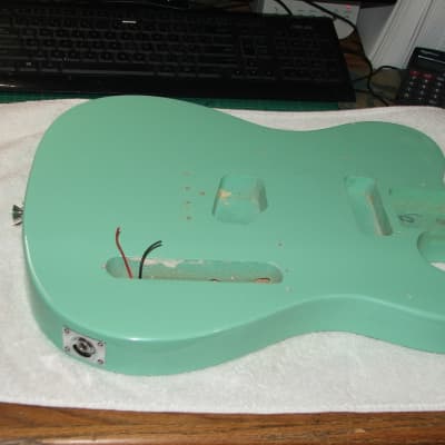 Seafoam Green Tele Style Body....unused...excellent image 3