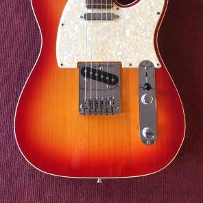 Fender 60th Anniversary American Deluxe Telecaster 2006 Cherry Sunburst image 2