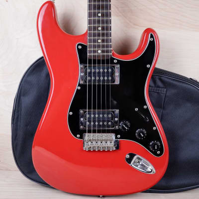 Matsumoku Factory Strat Type Guitar Red Made in Japan MIJ w/ Bag for sale