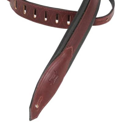 Levys MSS80-XL 2-inch Leather Strap - Brown