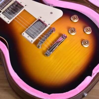 Epiphone 60th Anniversary Tribute Plus Outfit 1959 Les Paul Standard Aged Dark Burst with Case image 3