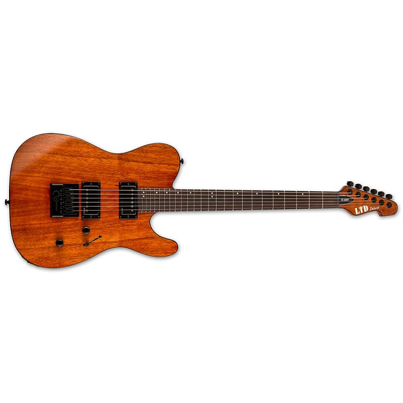 ESP LTD TE-1000 Evertune Koa Natural Gloss Electric Guitar image 1