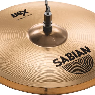 Sabian 41402X 14" B8X HI HATS Cymbal image 3
