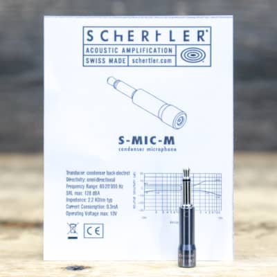 Schertler S MIC M Omni Directional Condenser Microphone for MAGNETICO AG6 Pickup for sale