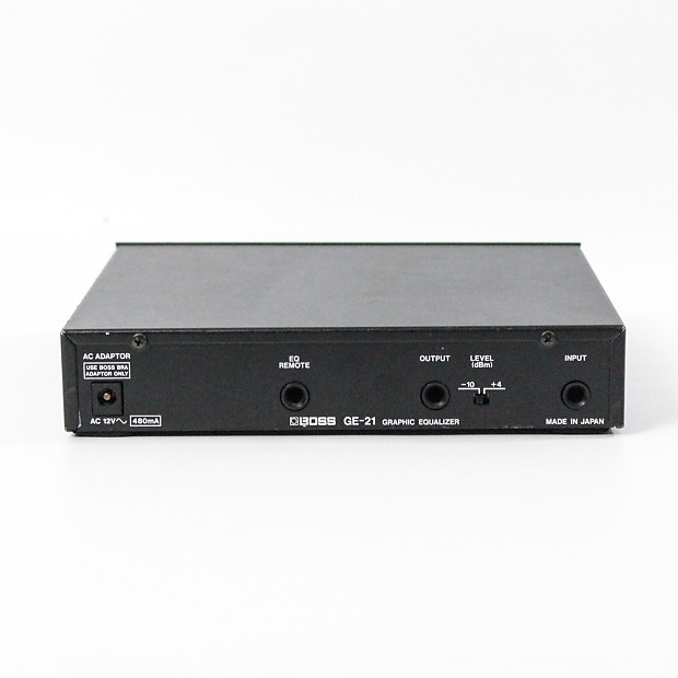 Boss GE-21 Graphic EQ Half Rack