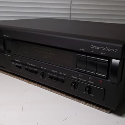 1991 Nakamichi Stereo Cassette Deck 2 Recorder 1-Owner Serviced New Belts 01-2022 Excellent #555 image 10