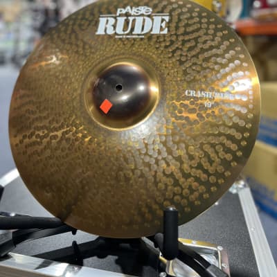 Paiste 19" RUDE Crash/Ride Cymbal New / Free Shipping / Auth Dealer image 1
