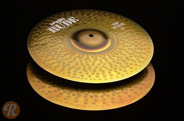 Paiste 14" RUDE Hi-Hat Cymbals (Pair) image 1