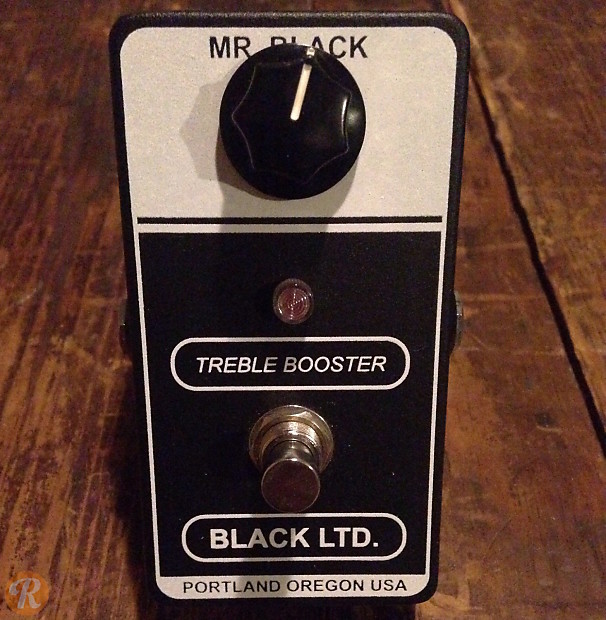 Mr. Black Treble Booster Black LTD image 1