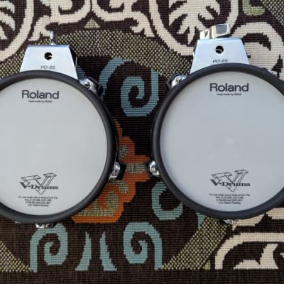 Roland PD-85BK V-Drums V-Pad (ブラック)2つセット Roland PD-85 Mesh V-Pad | zZounds
