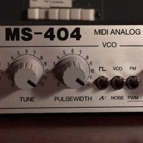 Doepfer MS-404 vintage Synth. Still very nice and useful in