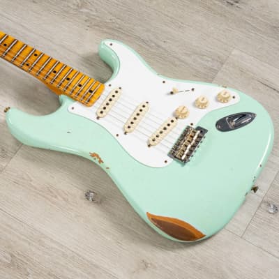 Fender Custom Shop '52 Tele Relic Surf Green | Reverb