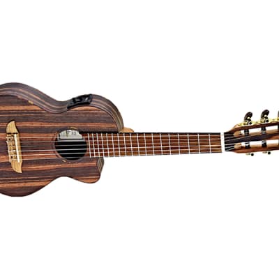 Ortega Guitars RGL5EB-CE Timber Series A/E Guitarlele - Natural image 4