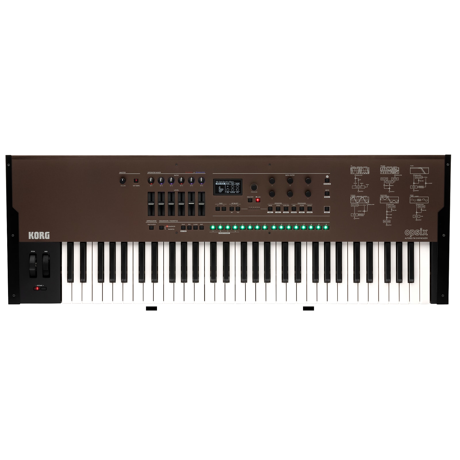 Korg Opsix SE 61-Key Altered FM Synthesizer | Reverb