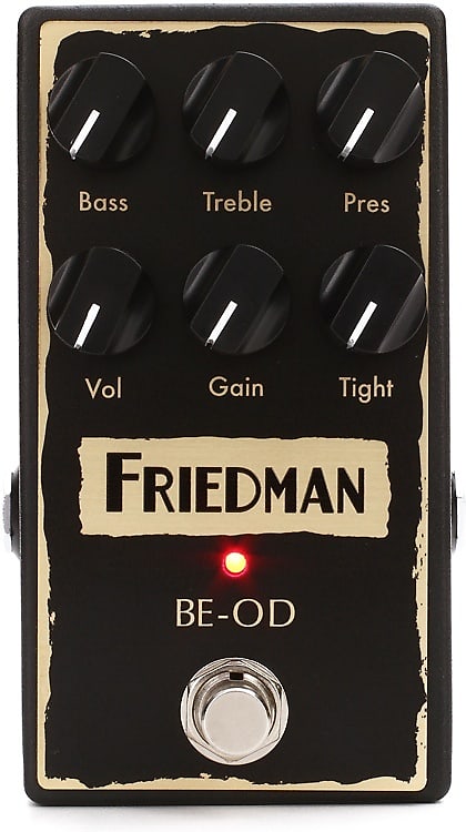 Friedman BE-OD Overdrive Pedal image 1