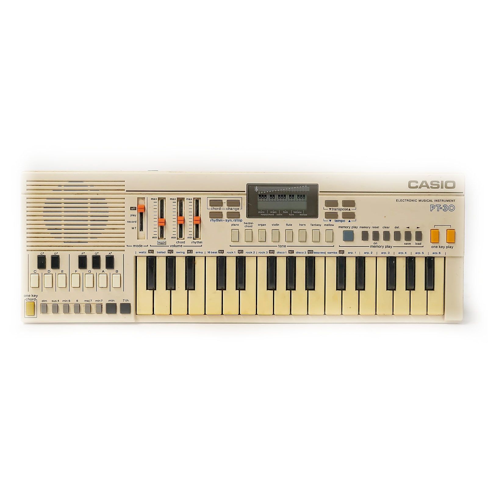 Casio PT-30 31-Key Mini Synthesizer | Reverb