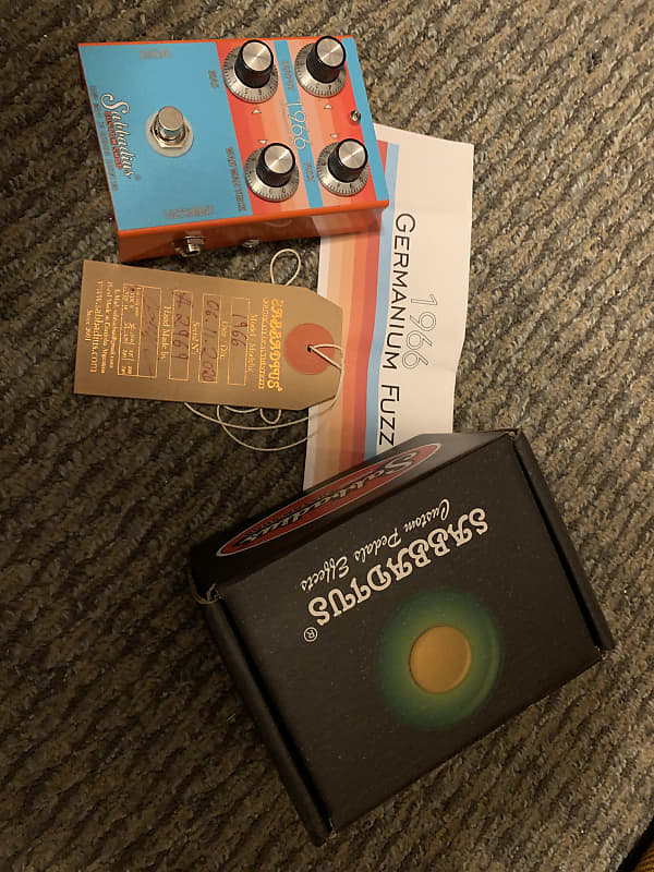 Sabbadius 1966 Germanium Fuzz | Reverb Sabbadius 1966 Germanium Fuzz | Reverb